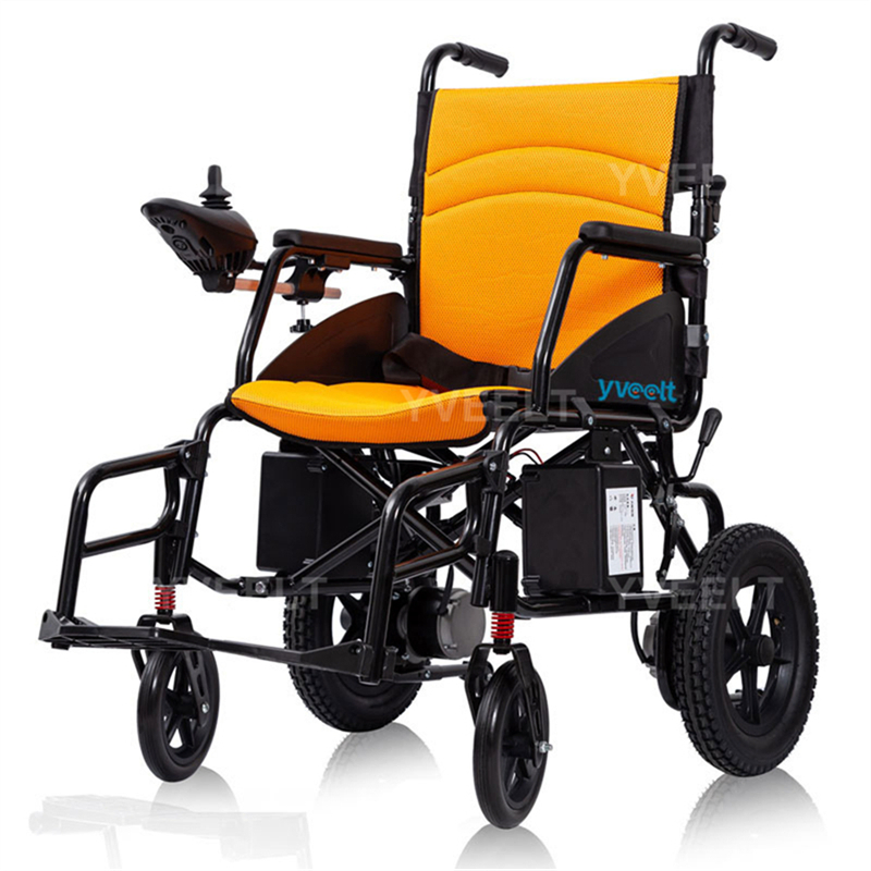 2024 Foldable Electric Wheelchair Portable Motorized Wheel Chair 500W Powerful Motors Lightweight Wheelchair
