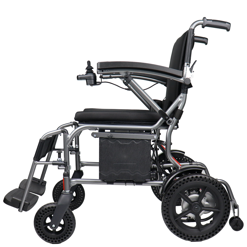Remote Control Light Folding Aluminium Portable Power Electric Wheelchairs for Adults