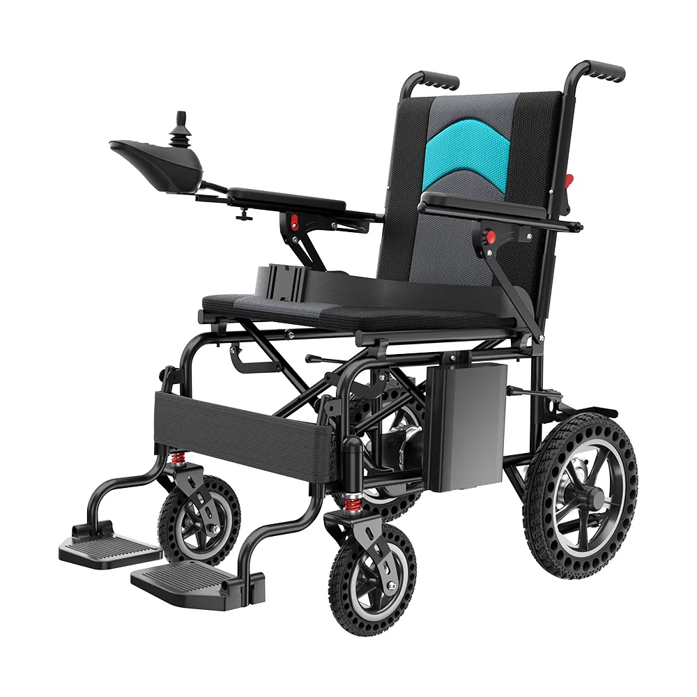 Aluminum Alloy Foldable Wheelchair for Rehabilitation Centers