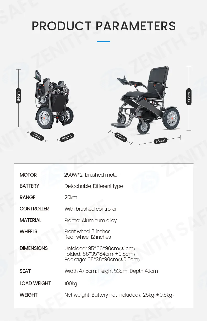 Electric Wheelchair Detail 2