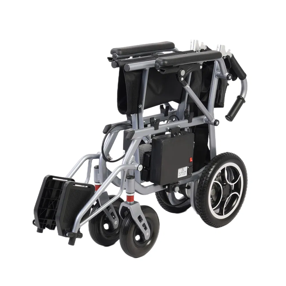 Discounted Price Manufacturer Customizable Wholesale Silla De Ruedas 400W Motor Portable Folding Electric Motorized Power Wheelchair for Medical Handicapped