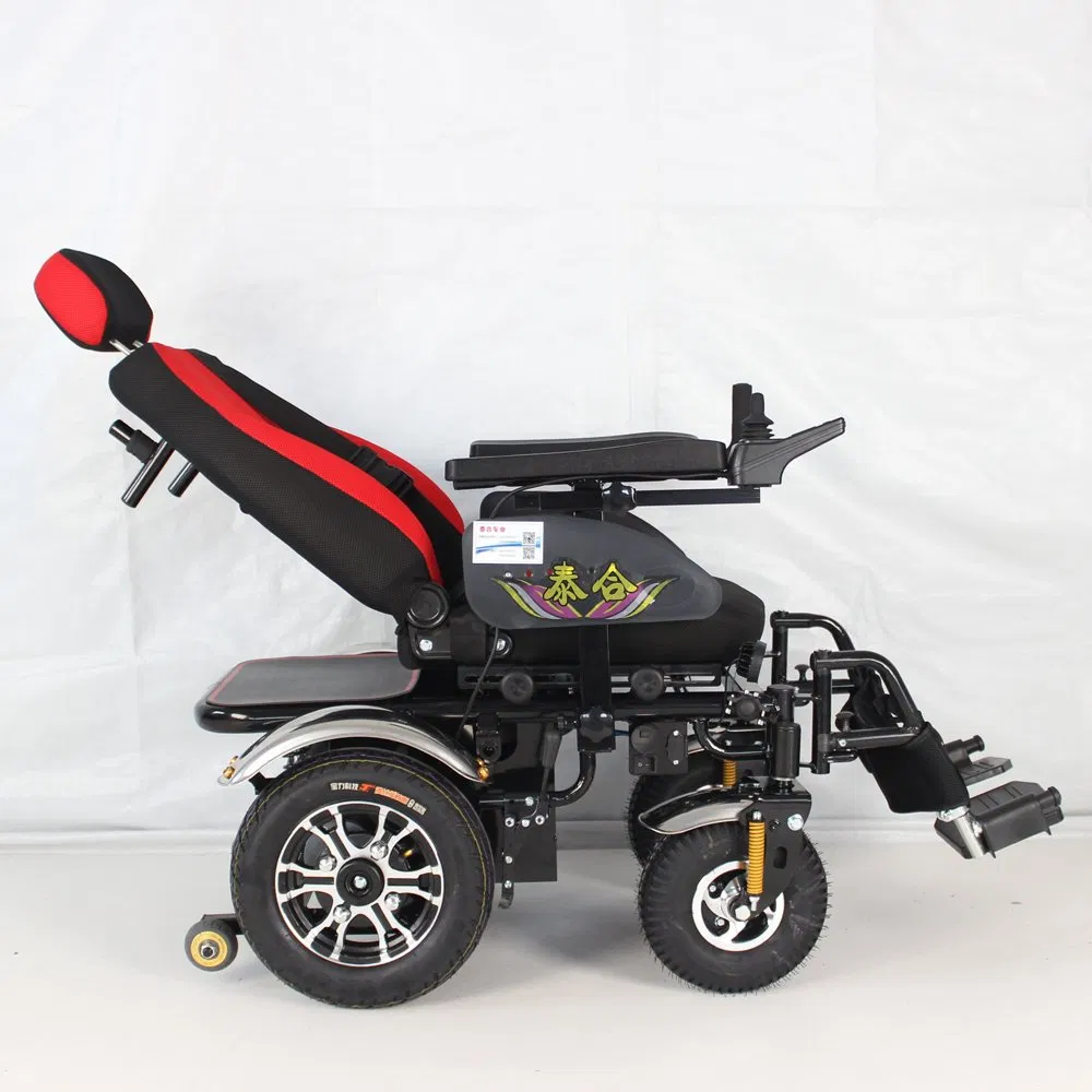 Fauteuil Roulant China Manufacturer Adjustable Height Electric Motor Powered Standing Wheelchairs for Old People and Handicapped