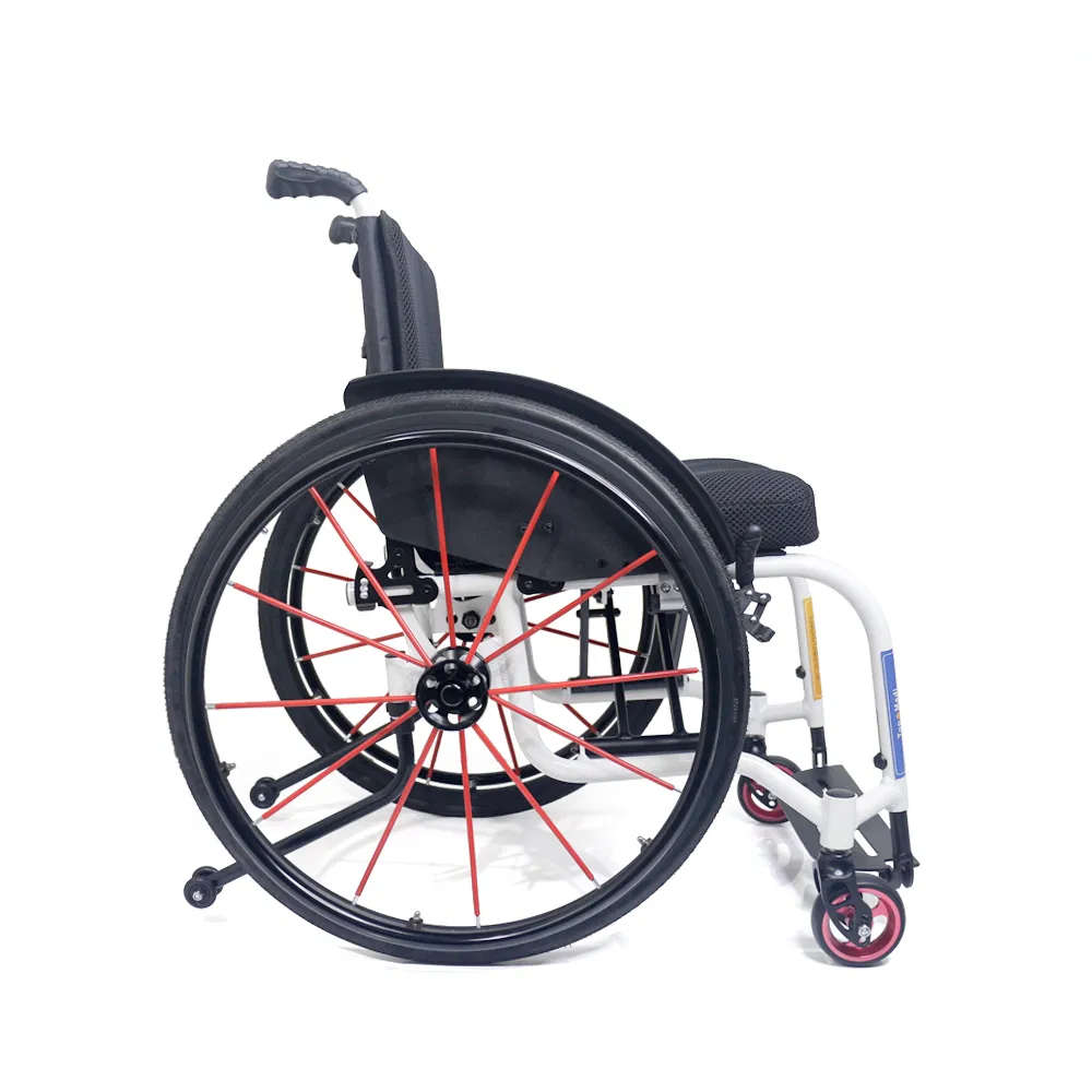 Quick Release Rear Wheels Manual Lightweight Professional Leisure Sports Wheelchair