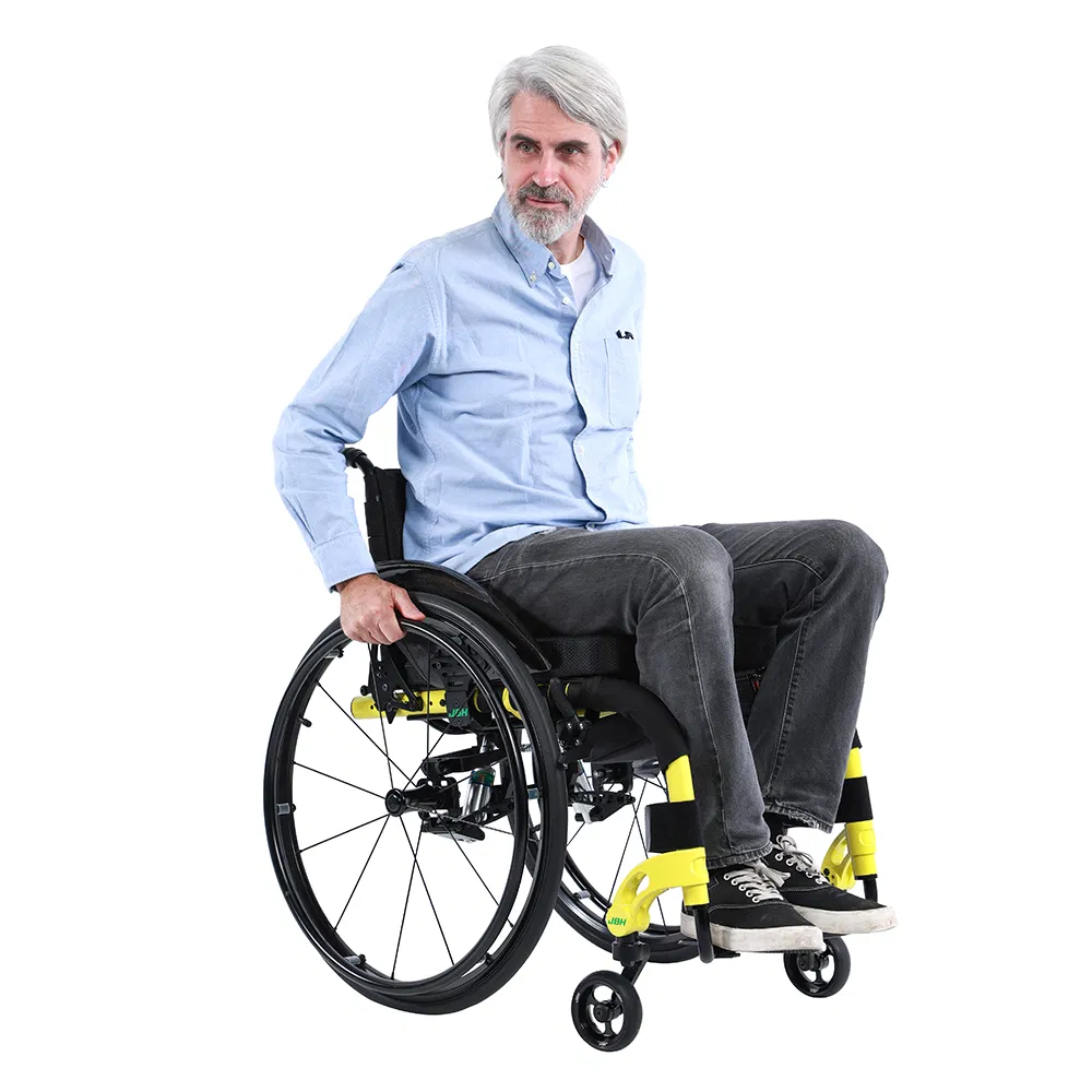 Wholesale Custom Folding Heavy Duty Wide Side Manual Wheelchair for Medical Service