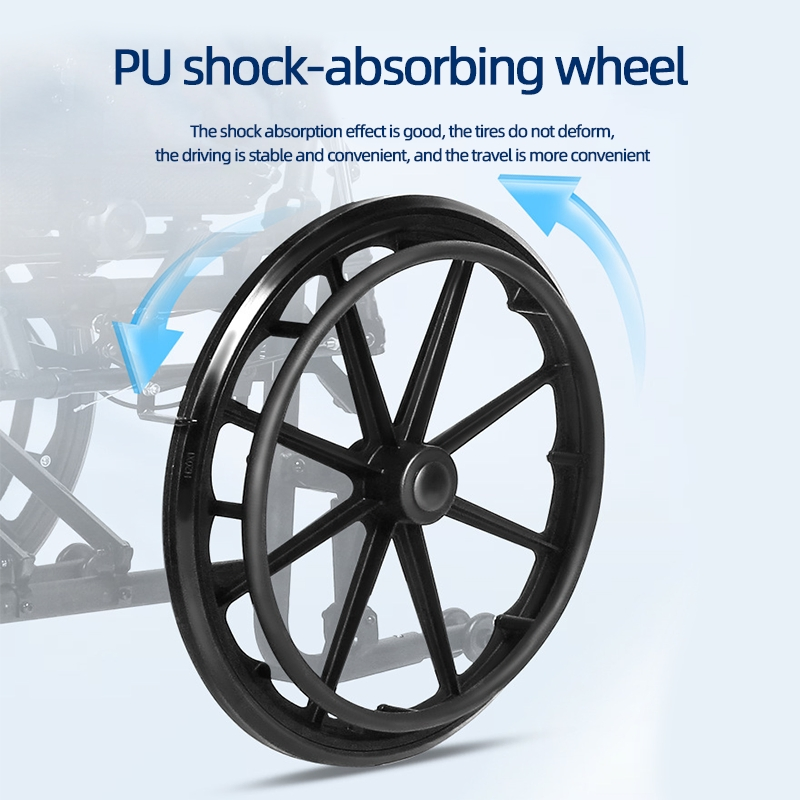 Sht Cerebral Palsy Mobility Aid Tilt-in-Space Wheelchair with Adjustable Headrest