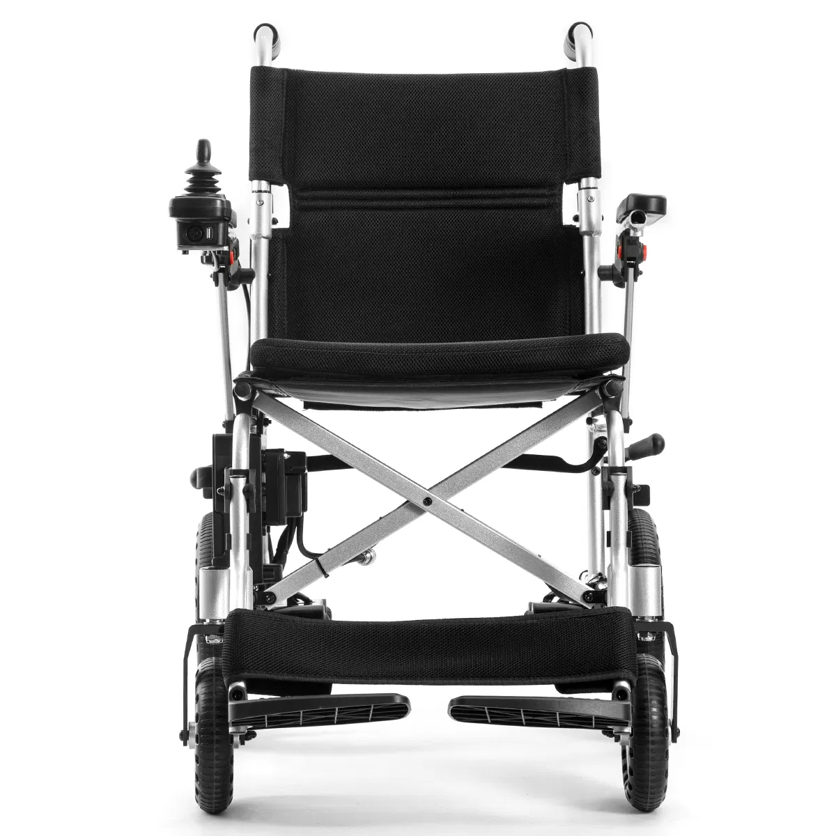 New 14.8kg CE Approved Compact Power Lightweight Electrical for Paralysed Outdoor Electric Wheelchair