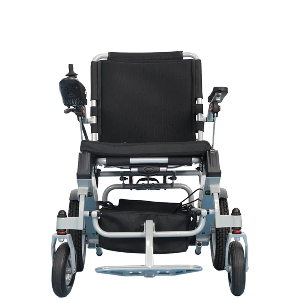 Compact Foldable Frame Smallest Indoor Power Electric Wheelchair