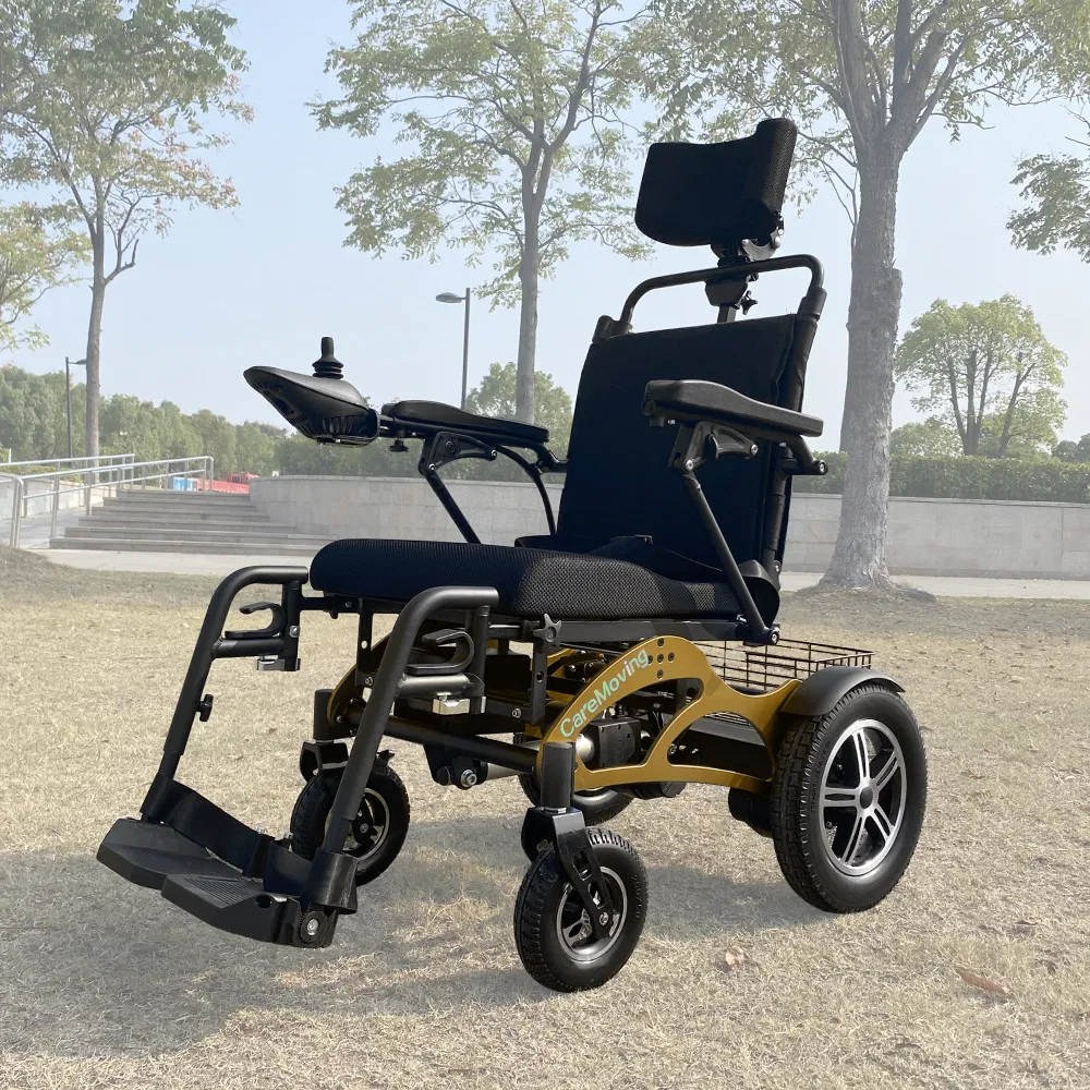 Tilt-in-Space Wheelchair with 40° Backrest Adjustment