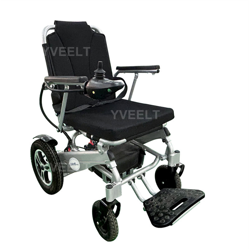 Wholesale Price Travel Standing Aluminum Light Weight Portable Mobility Handicapped Electric Wheelchair