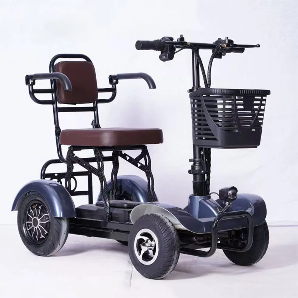 Foldable Electric 4-Wheel Scooter