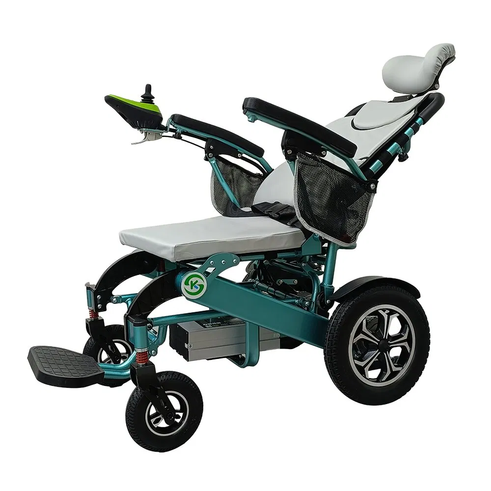 302easy-to-Transport Modern Reclining Electric Wheelchair with Seat Belt