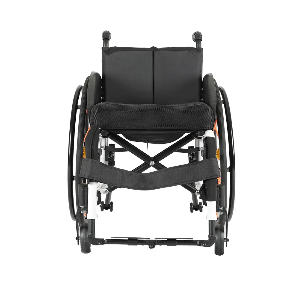 Lightweight Foldable Handicapped Sport Wheelchair with Ce FDA