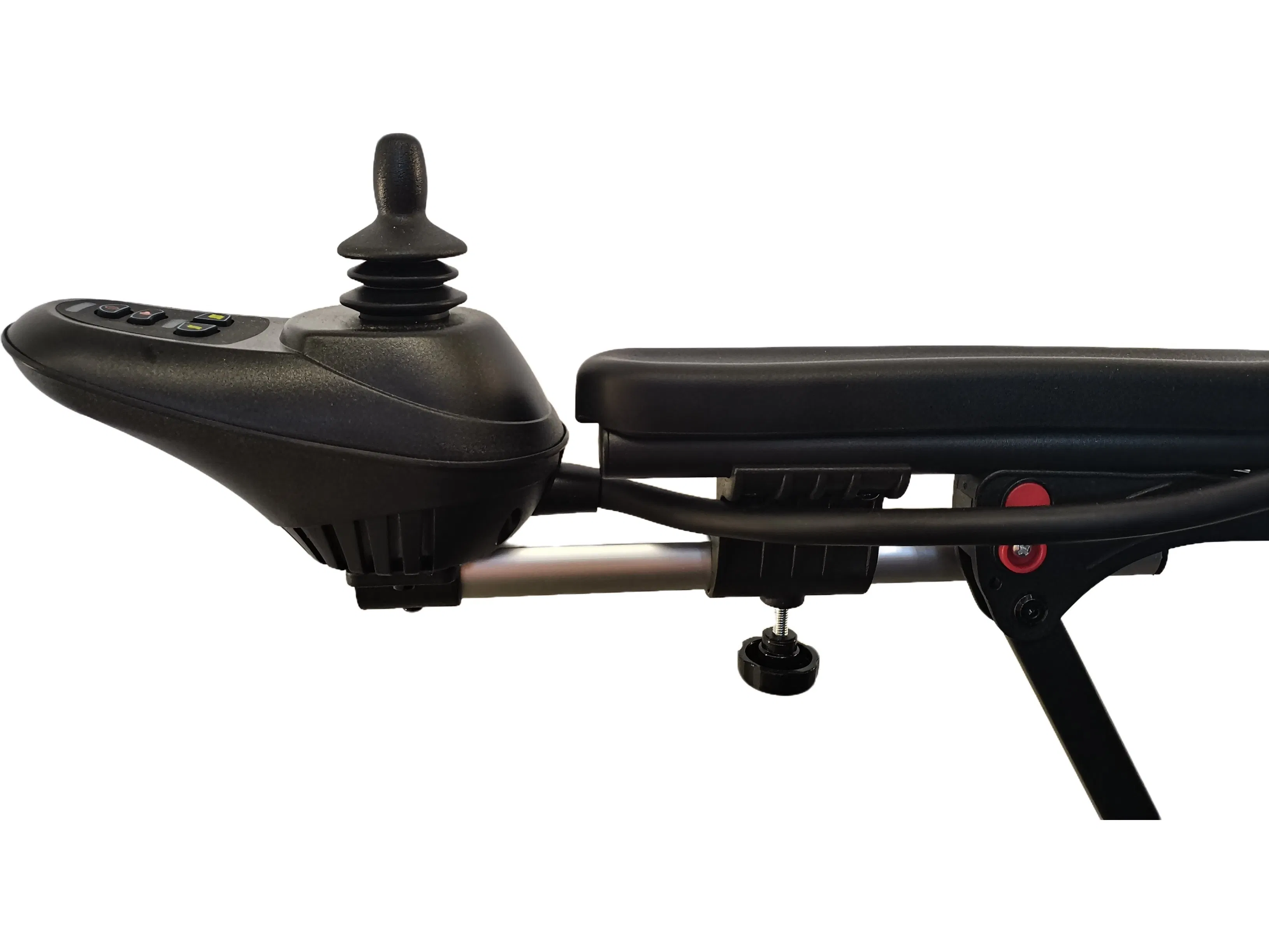 Folding Aluminium Transport Electric Wheelchair, Portable, Detachable Battery, Easy Carry