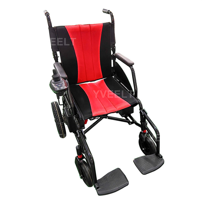 2024 Foldable Electric Wheelchair Portable Motorized Wheel Chair 500W Powerful Motors Lightweight Wheelchair