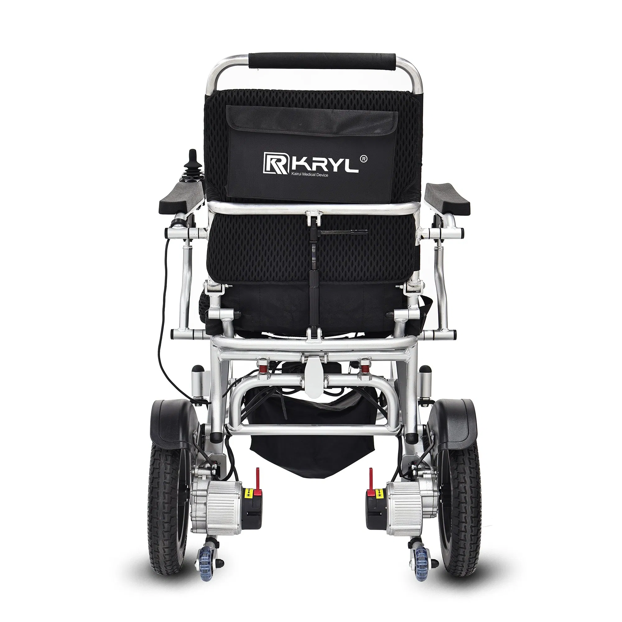 Steel Motorized Heavy-Duty Adjustable Recliner Folding Manual Electric Power Wheelchair for Adult