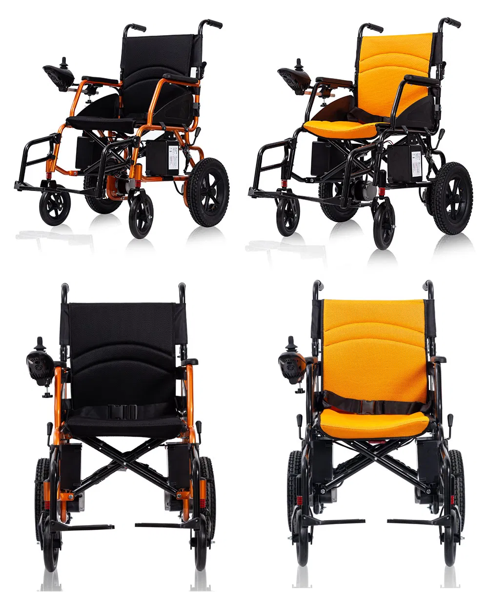 2024 Foldable Electric Wheelchair Portable Motorized Wheel Chair 500W Powerful Motors Lightweight Wheelchair