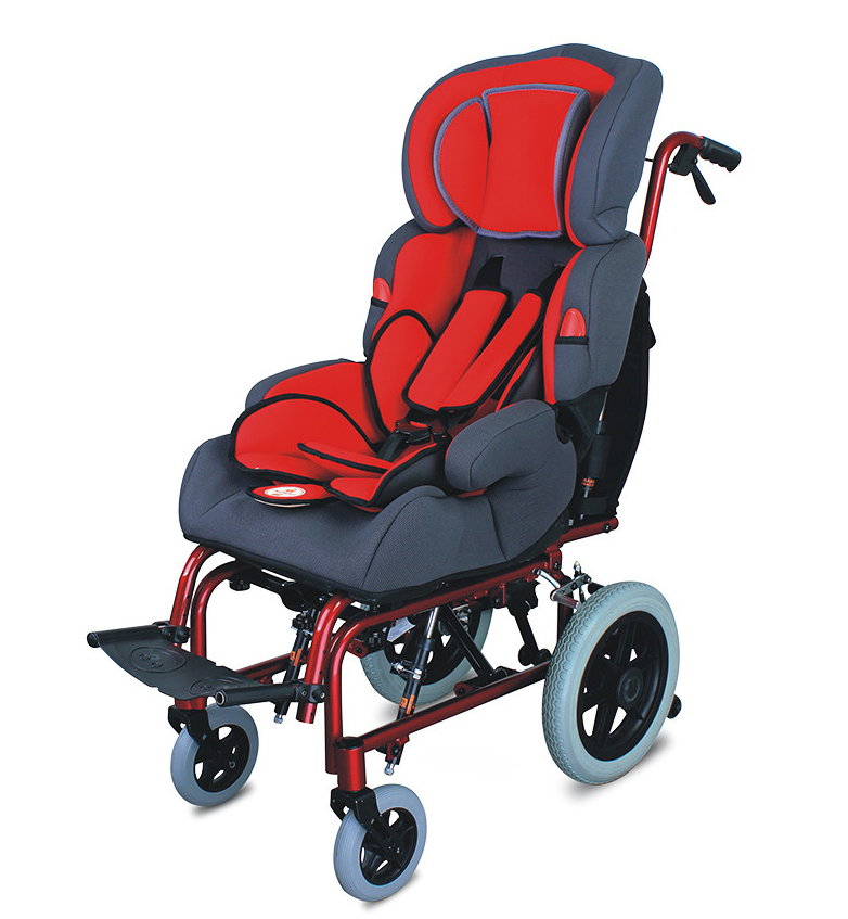Pediatric Tilt in Space Wheelchair Small Lightweight Wheelchair Strollers