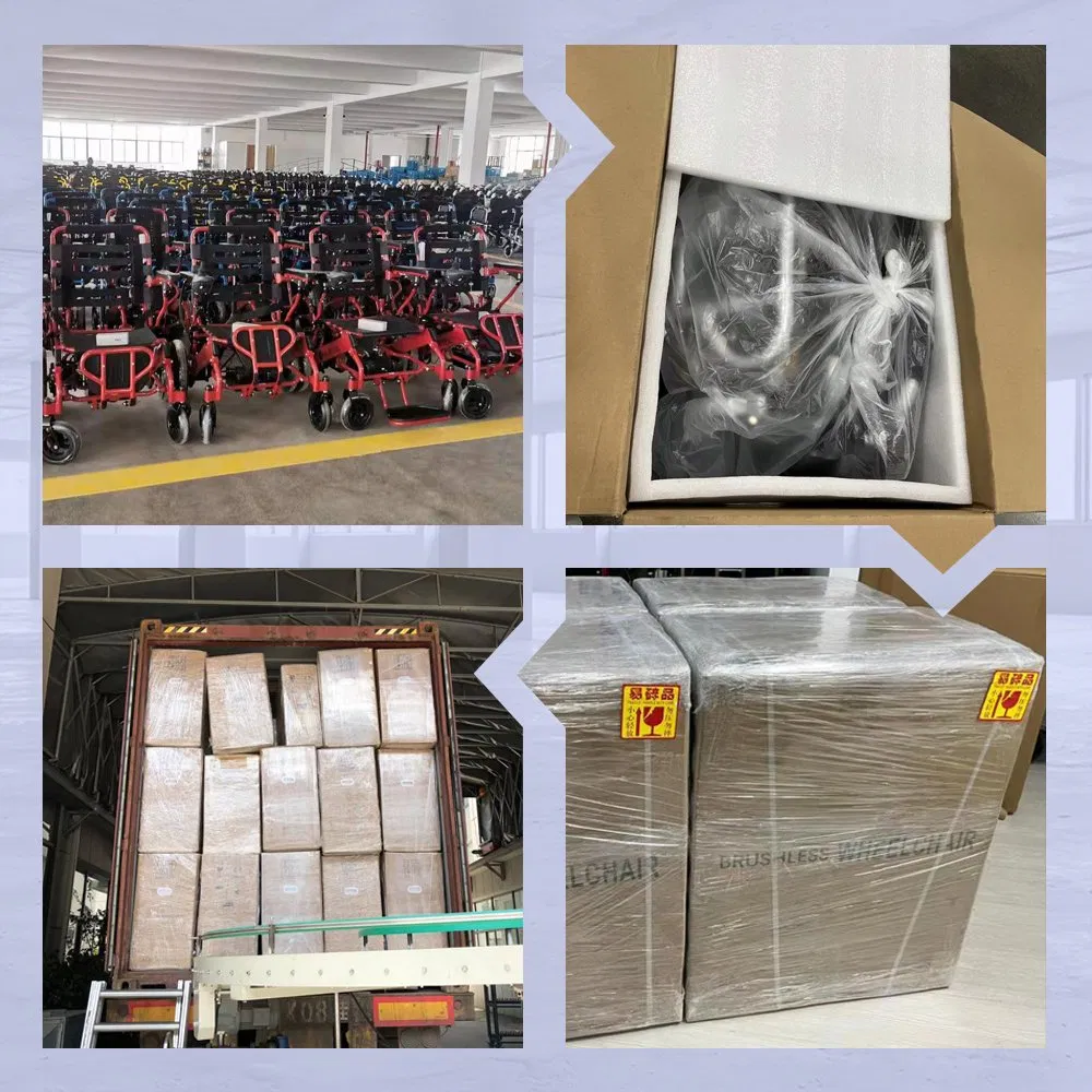 Ksm-602 Aluminum Alloy Indoor Small Max Speed: 7km/H Custom Electromagnetic Frame Electric Power Wheelchair Mdr Ukca 510K