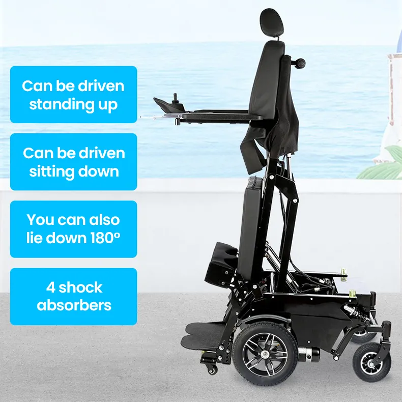 Electric Standing Wheelchair View 3