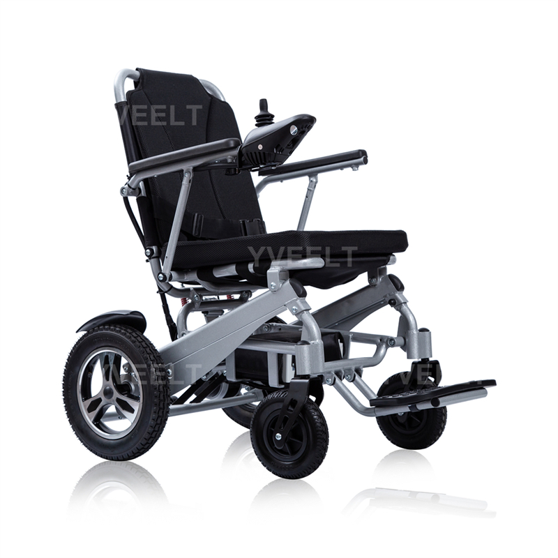 Wholesale Price Travel Standing Aluminum Light Weight Portable Mobility Handicapped Electric Wheelchair