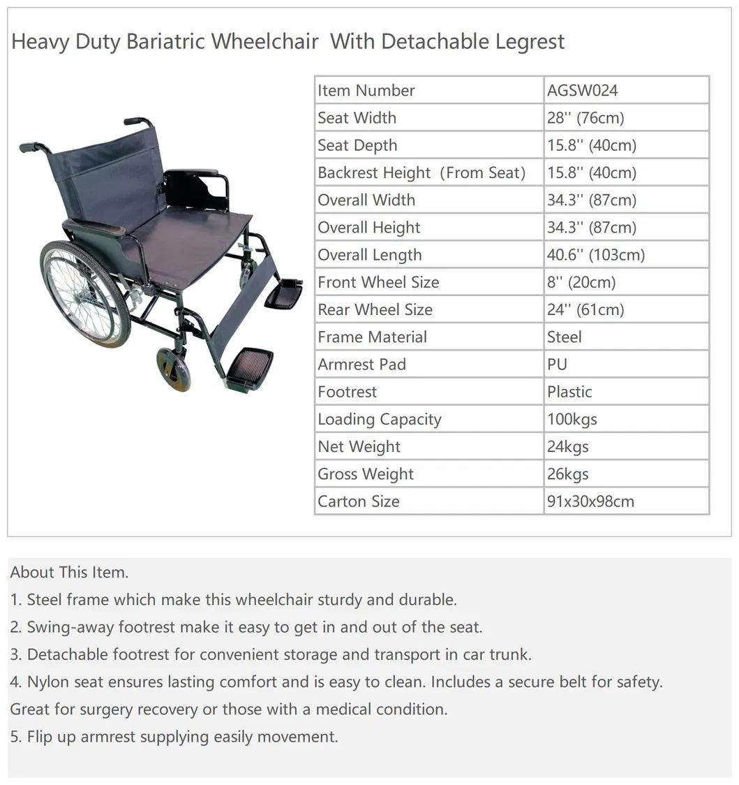 Bariatric Wheelchair
