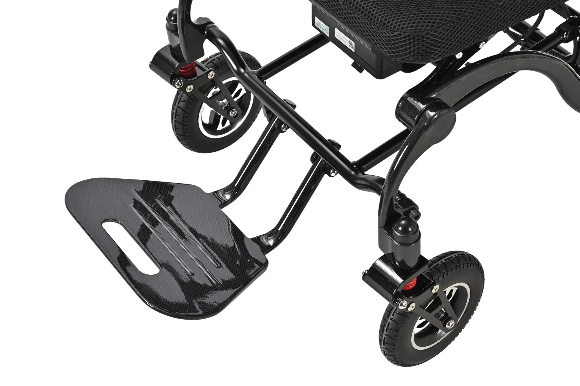 Foldable Carbon Fiber Powered Wheelchair for Easy Transport