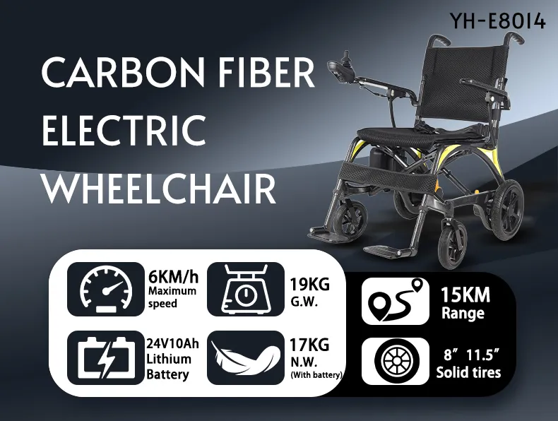 Carbon Fiber Electric Wheelchair