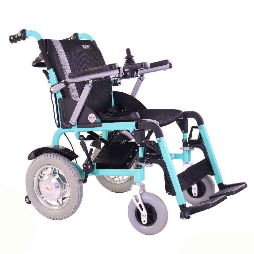 Remote Control Lightweight Sports Joystick Electric Portable Electric Foldable Aluminium Wheelchair