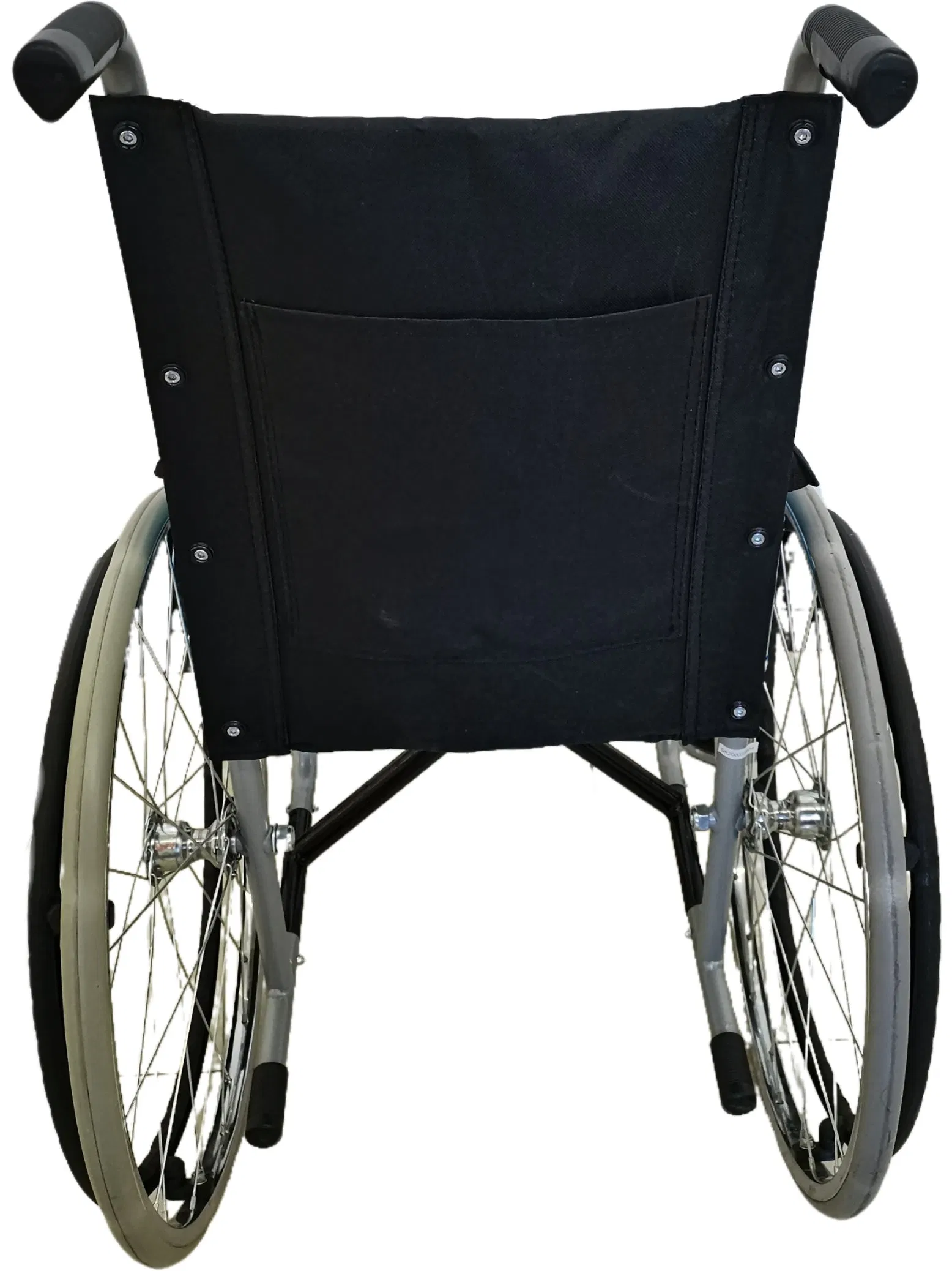 Economy Folding Coated Pediatric Manual Wheelchair for Kids Children Portable Self Propelled Narrow Seat 35 Cm