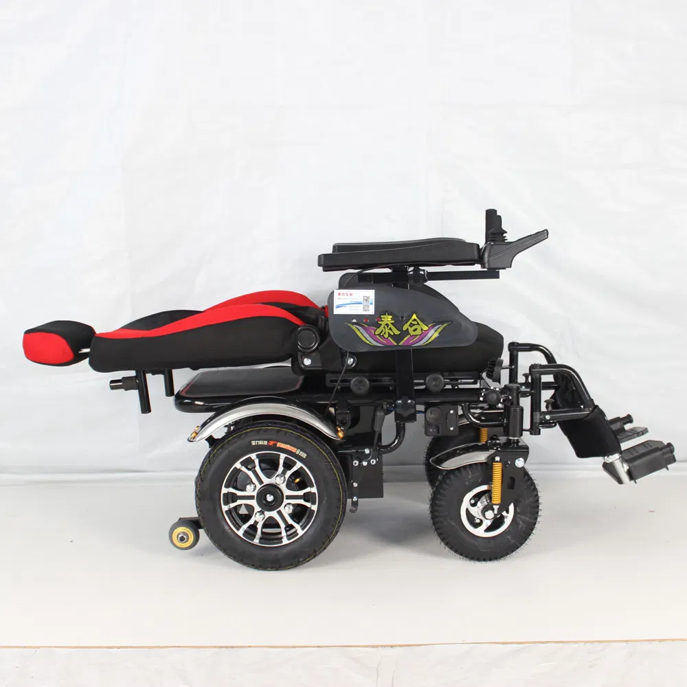 Fauteuil Roulant China Manufacturer Adjustable Height Electric Motor Powered Standing Wheelchairs for Old People and Handicapped