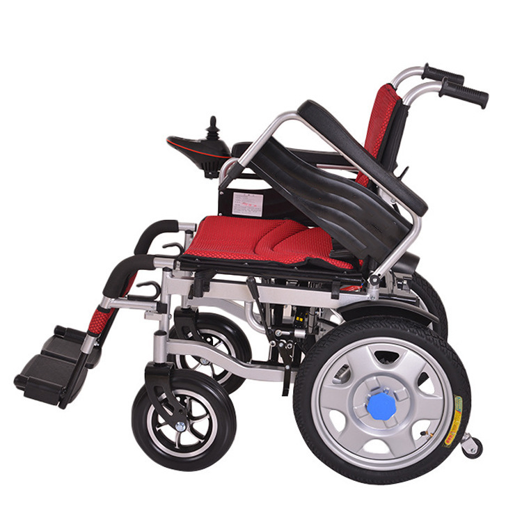 Outdoor Aluminium Auto Folding Electric Power Wheelchair with Power Motor
