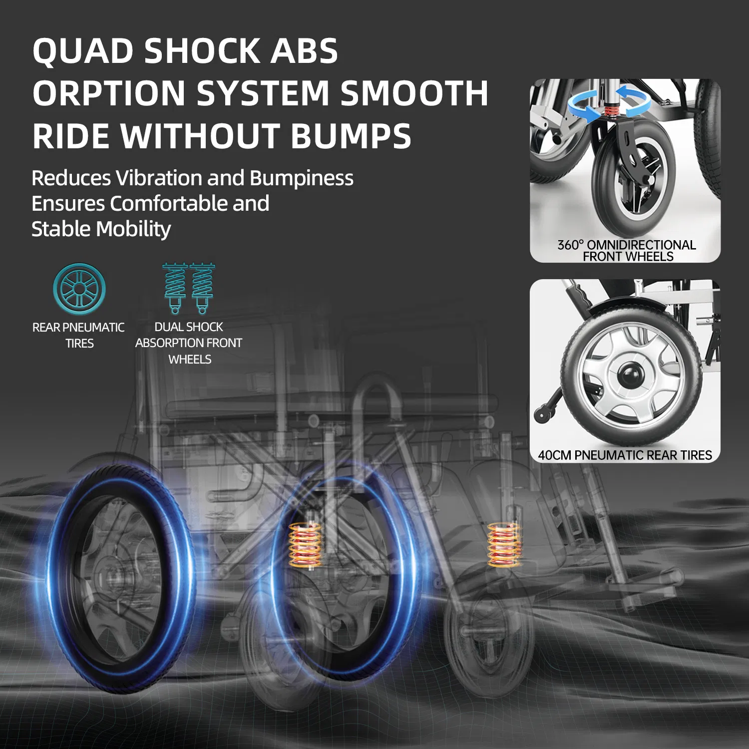 Fauteuil Roulant Medical China Automatic Active Standard Sport Lightweight Foldable Electric Powered Wheel Chair Wheelchair for Disabled and Children Pediatric