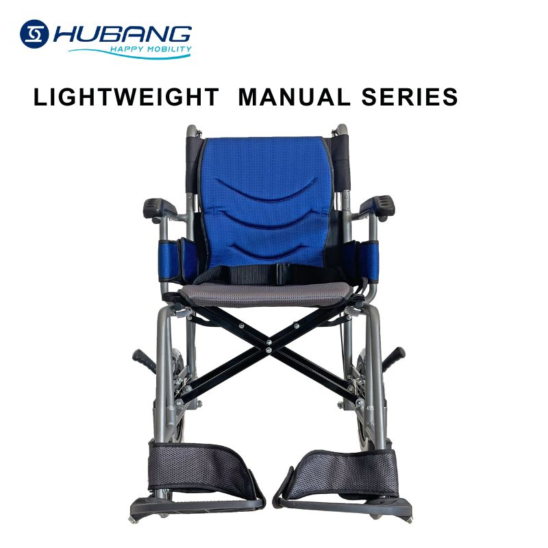 Comfortable Seating Experience Foldable Manual Wheelchair with Ergonomic Design