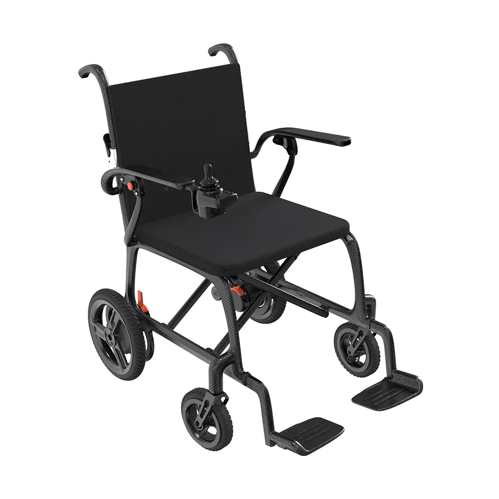 Hot Sale Carbon Fiber Electric Power Wheelchair Automatic Wheelchair for Airports