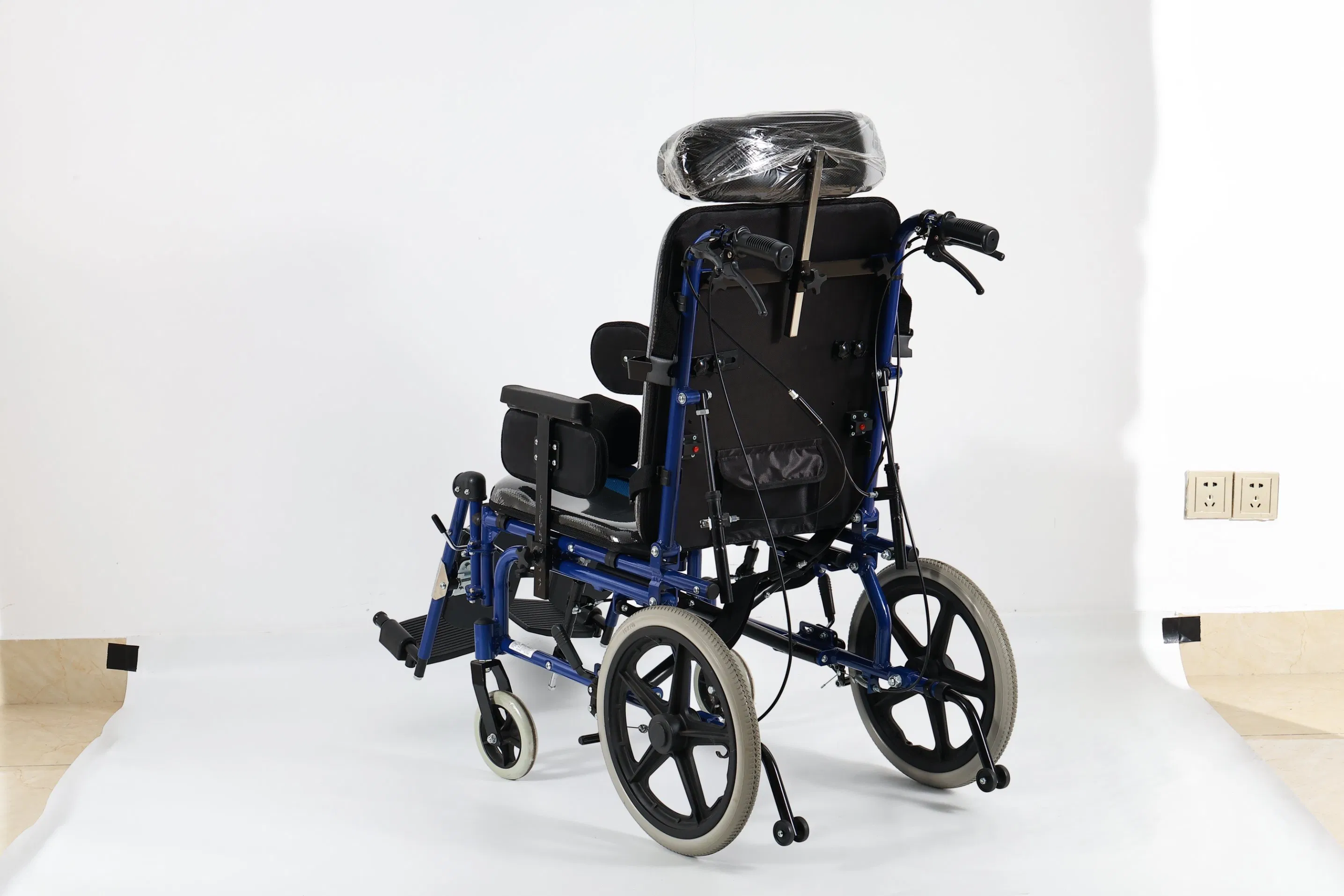 Tilting and Reclining Aluminium Cerebral Palsy Wheelchair Adult and Children Size Available