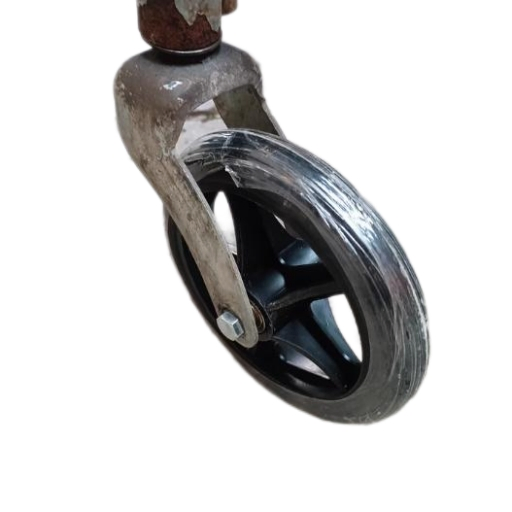 Wheelchair Accessories, Front Wheels, Solid Tires with Bearings, 6-Inch and 7-Inch Special Wheels, Universal Universal Universal Wheels, Silent