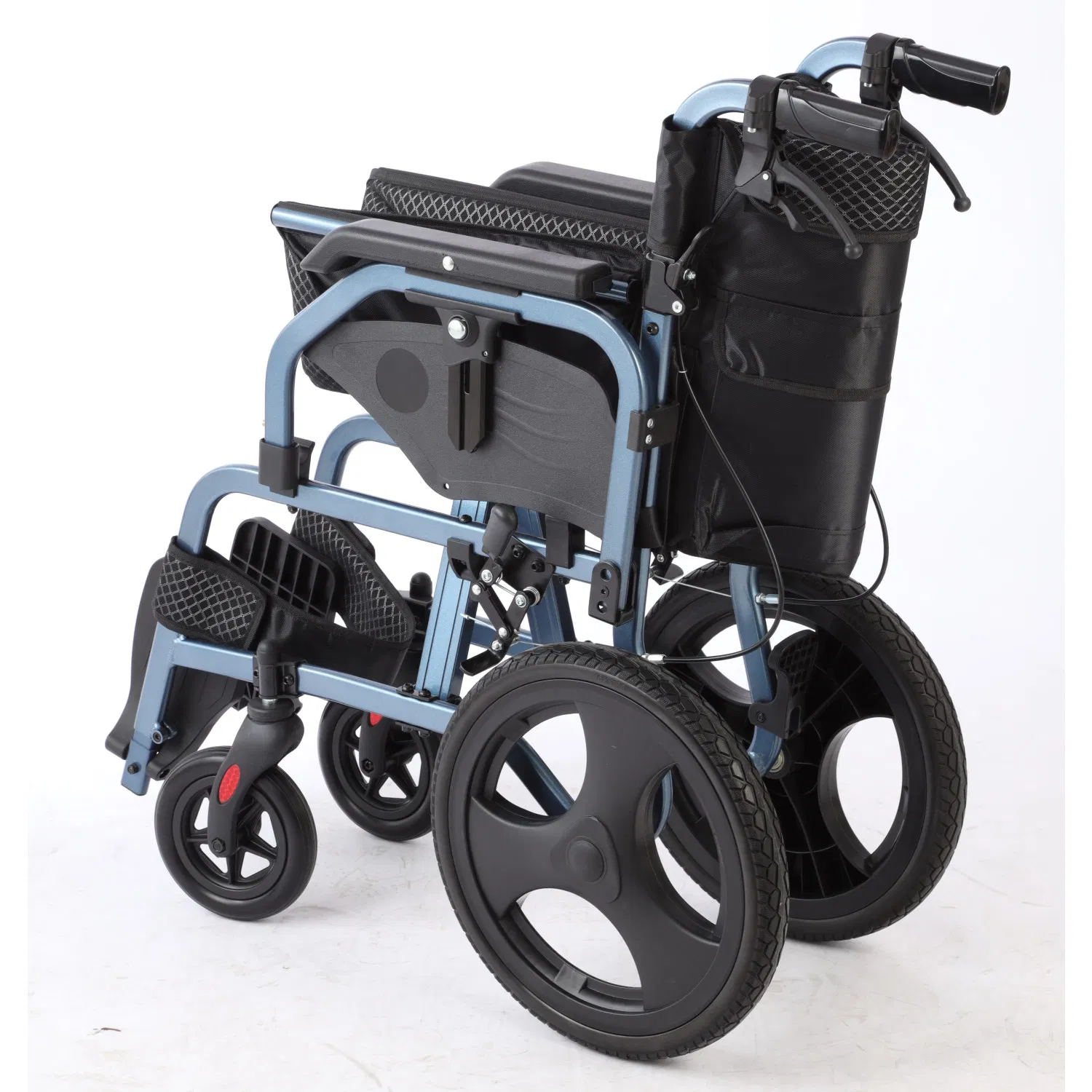 Rehabilitation Equipment Medical Supplies Aluminium Wheelchair Foldable Lightweight Manual Light Wheel Chair