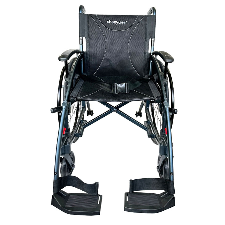 Premium Anodized Frame Comfortable Seat Durable Lightweight Manual Wheelchair