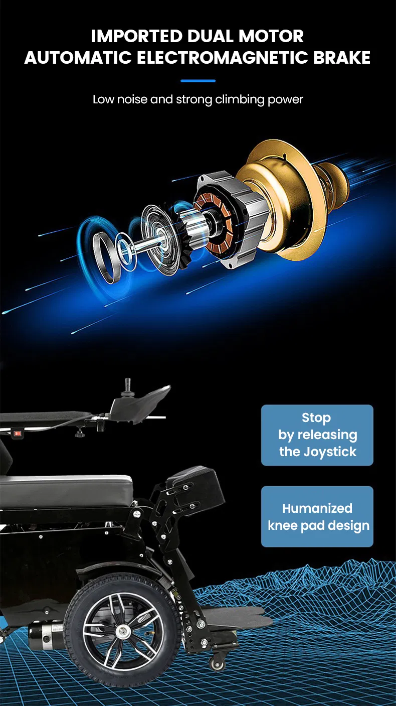 Electric Standing Wheelchair Detail 3