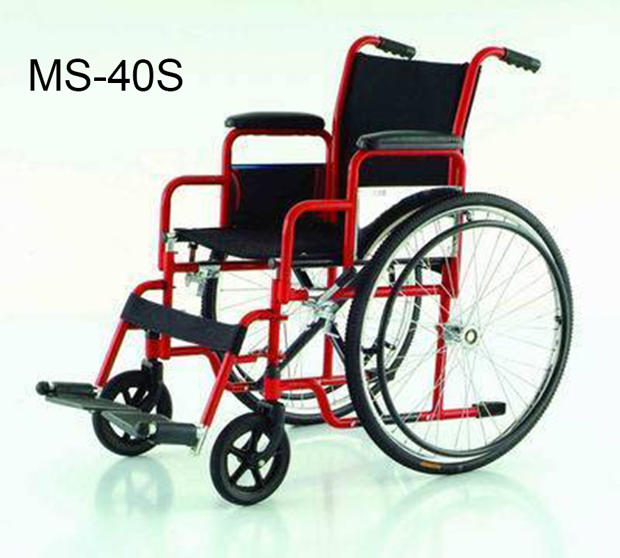 (MS-30A) Aluminum Lightweight Folding Transport Manual Power Sport Wheelchair
