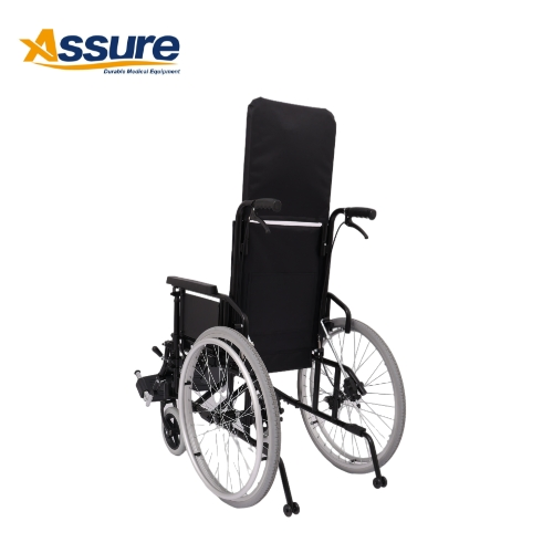 China High Quality Multi-Width Reclining Wheelchair Reinforced Frame Support