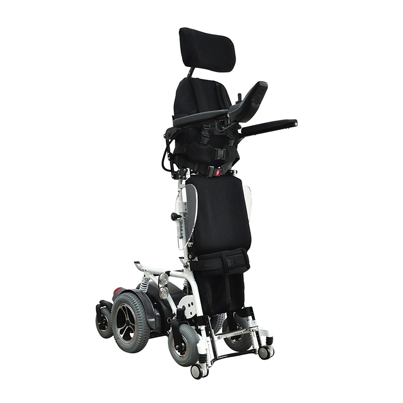 Power Electric Standing Reclining Wheelchair for The Elderly