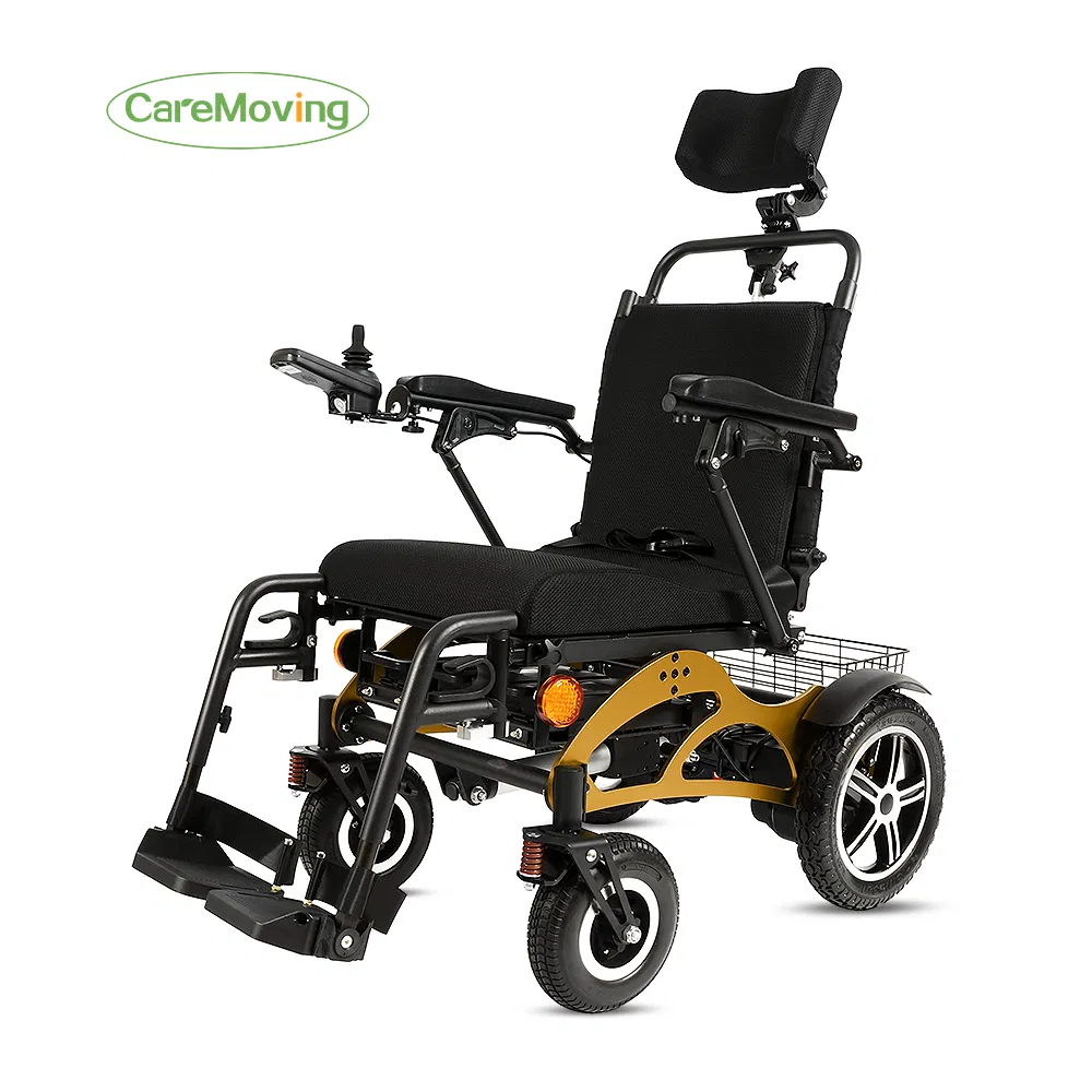 Tilt-in-Space Wheelchair with 40° Backrest Adjustment