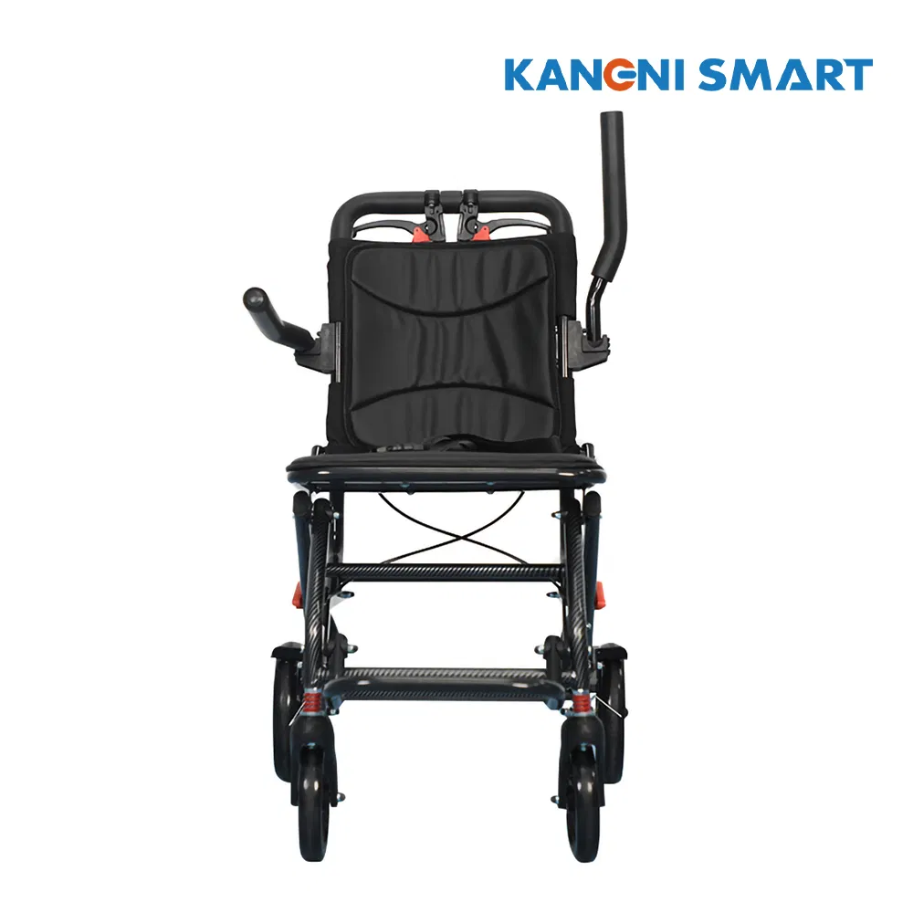 Manual Foldable Transport Wheelchair Adults Rehabilitation Therapy Supplies