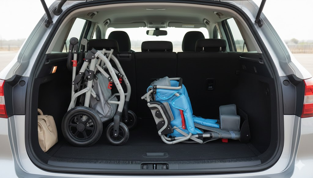 Pediatric Tilt-in-Space Recliner Children Cerebral Palsy Lightweight Outdoor Cp Wheelchair for Adults and Children