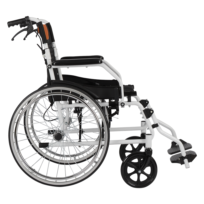 Medical Handicapped Assisted Standing Comfortable Wheelchair Disabled Mobility Elderly Dl-Folding Wheelchair 02