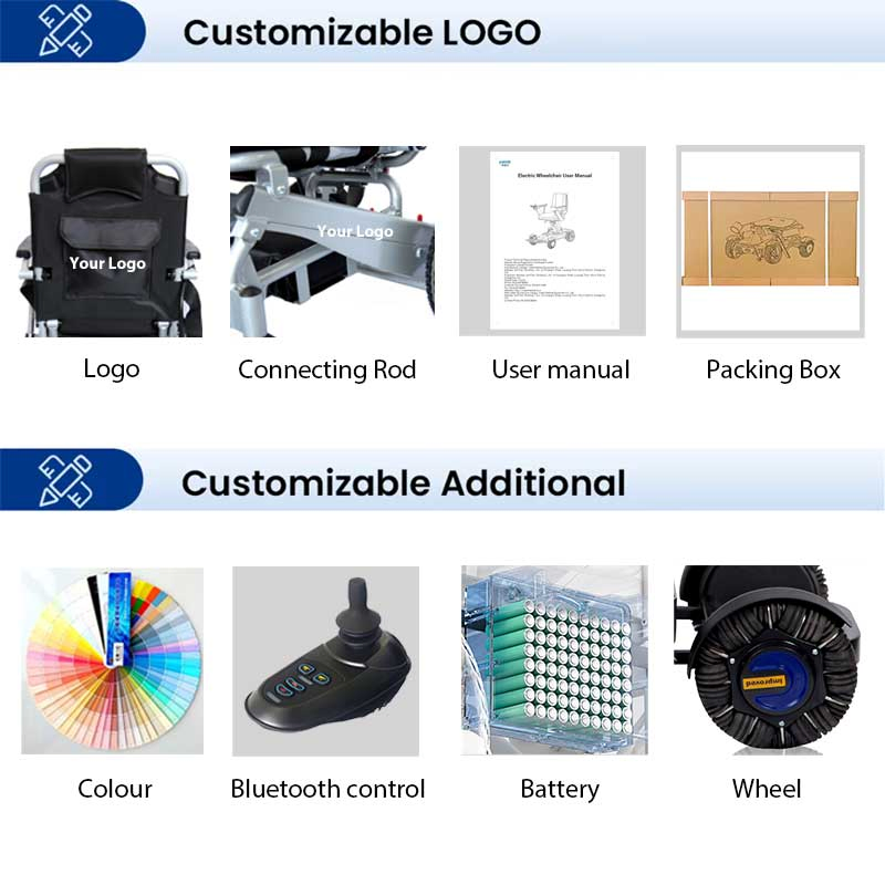Bariatric off Road Wheelchair Silla Ruedas Electric Motor Powered Wheelchair Electric Wheel Chair