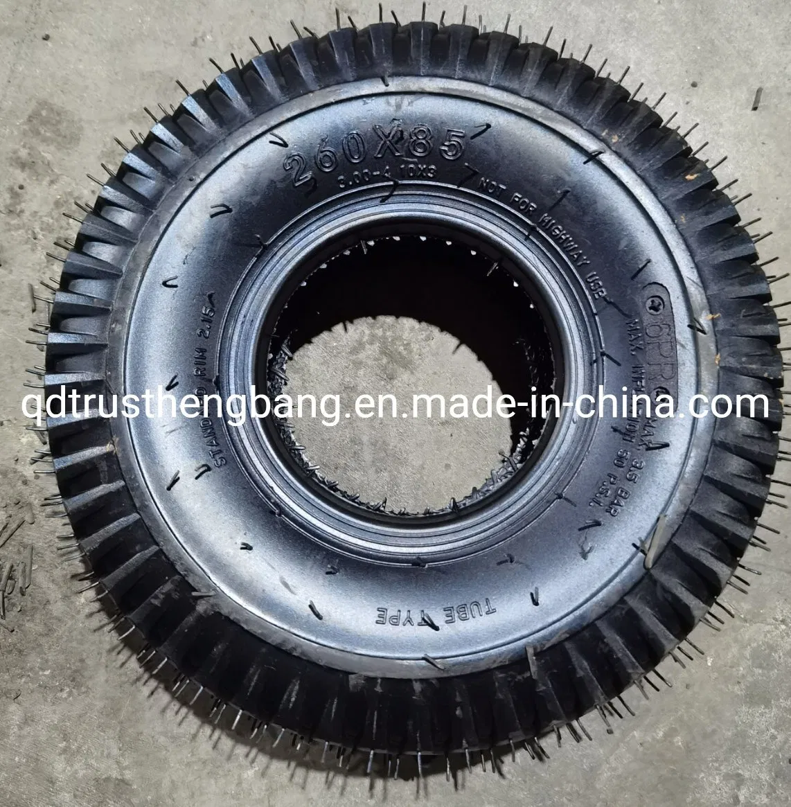 260X85 (3.00-4) Mobility Scooter Wheel Pneumatic Tyre Electric Wheelchair Tires Mobility Scooter Replacement Accessory for Motorized Scooters, Electric Tricycle