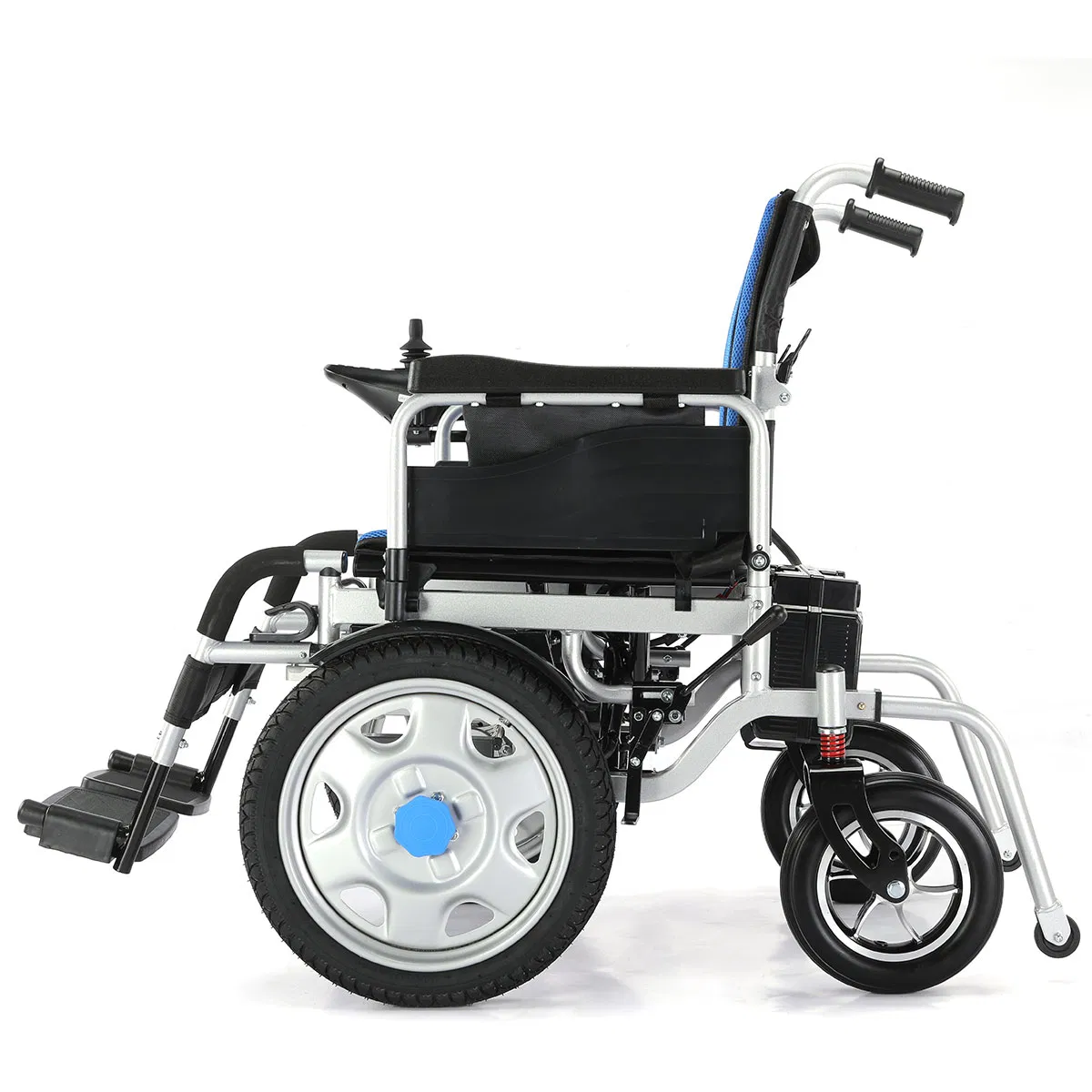 Factory Price Customized ISO Approved Manual Foldable All Terrain Lightweight Power Steel Electric Wheelchair