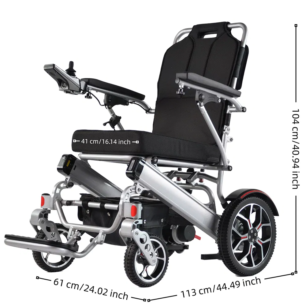 2023 Luxury Outdoor Handicap Power Chair Reclining Electric Wheelchairs for Sale